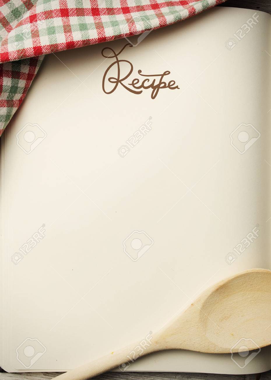 recipe blank book
