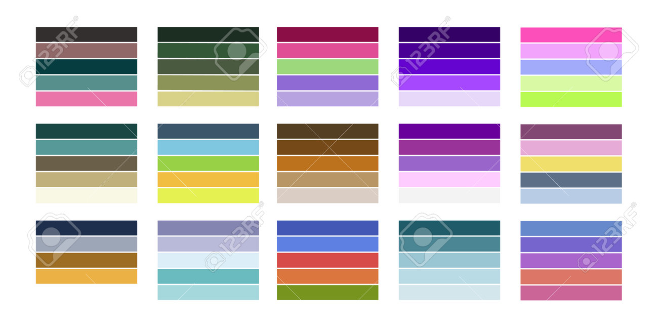 Color Print Test Page. Illustration Colors For Print. Vector Color Palette  Royalty Free SVG, Cliparts, Vectors, and Stock Illustration. Image  167834048., image size:1300x650