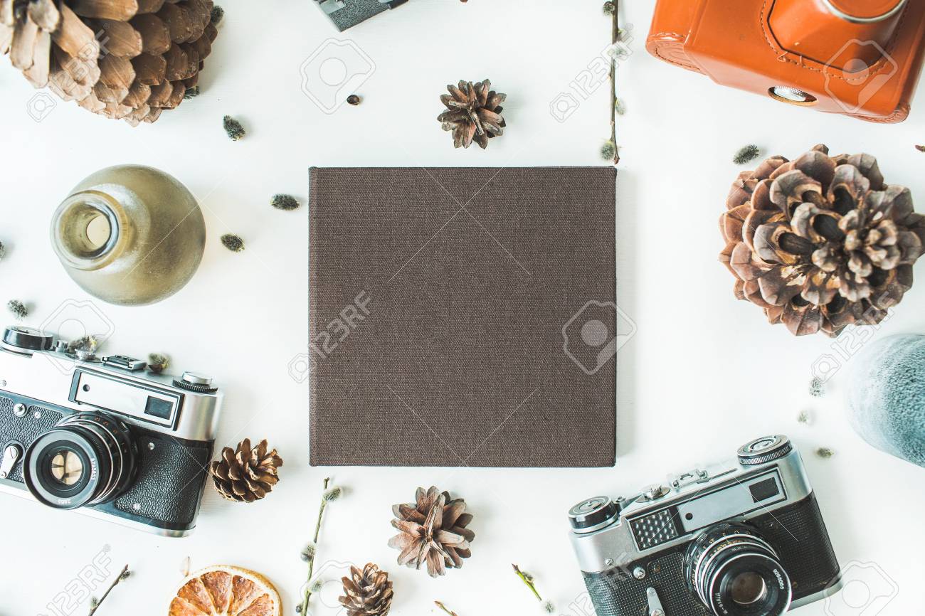 old fashioned photo albums
