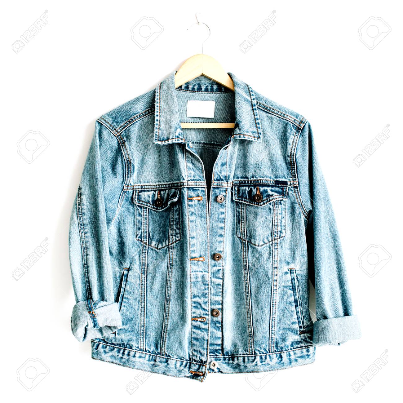 trendy blue jeans