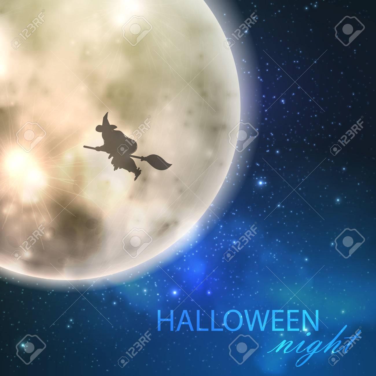 Renditions Gallery 空飛ぶ魔女 ウォールアート ハロウィン