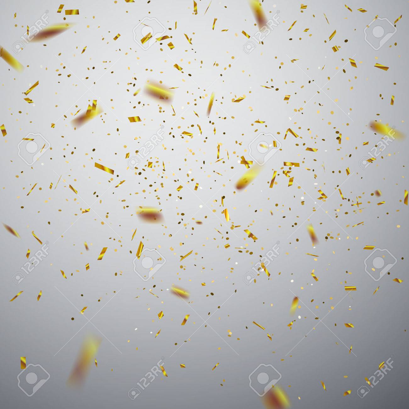 Golden Confetti. Vector Festive Illustration of Falling Shiny Confetti. Holiday Decorative Tinsel Element for Design - 65406818 Golden Confetti. Vector Festive Illustration of Falling Shiny Confetti. Holiday Decorative Tinsel Element for Design - 65406818