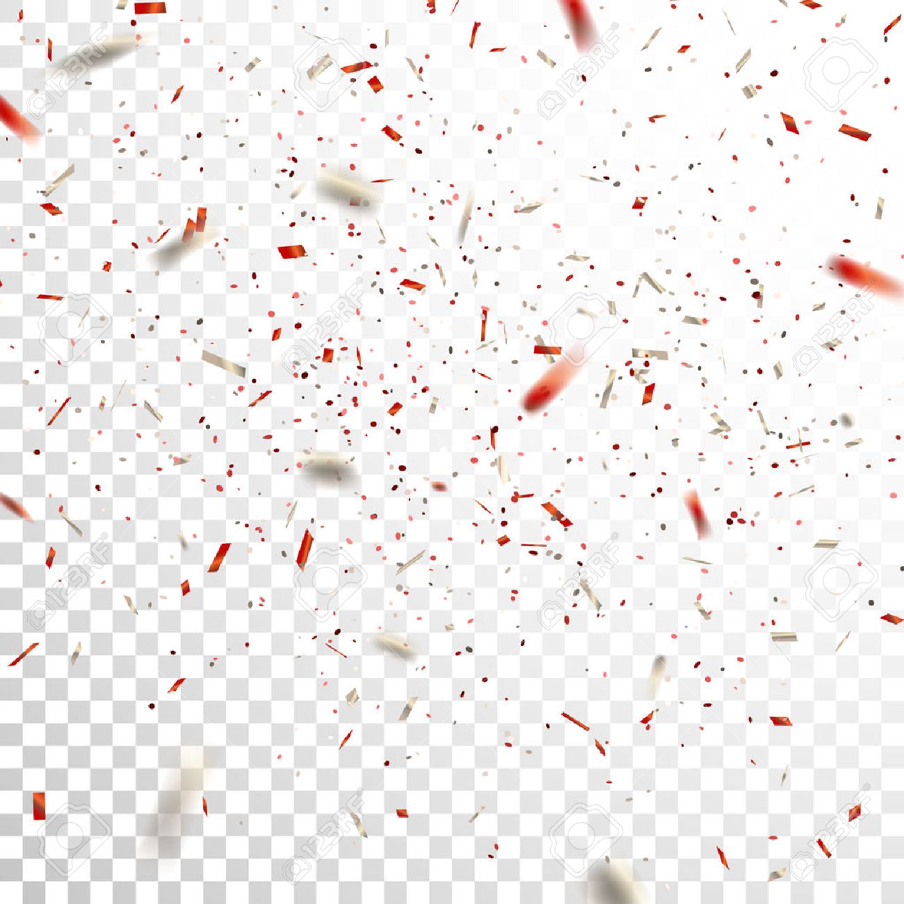 Red and Silver Confetti. Vector Festive Illustration of Falling Shiny Confetti Glitters Isolated on Transparent Checkered Background. Holiday Decorative Tinsel Element for Design - 65406903 Red and Silver Confetti. Vector Festive Illustration of Falling Shiny Confetti Glitters Isolated on Transparent Checkered Background. Holiday Decorative Tinsel Element for Design - 65406903