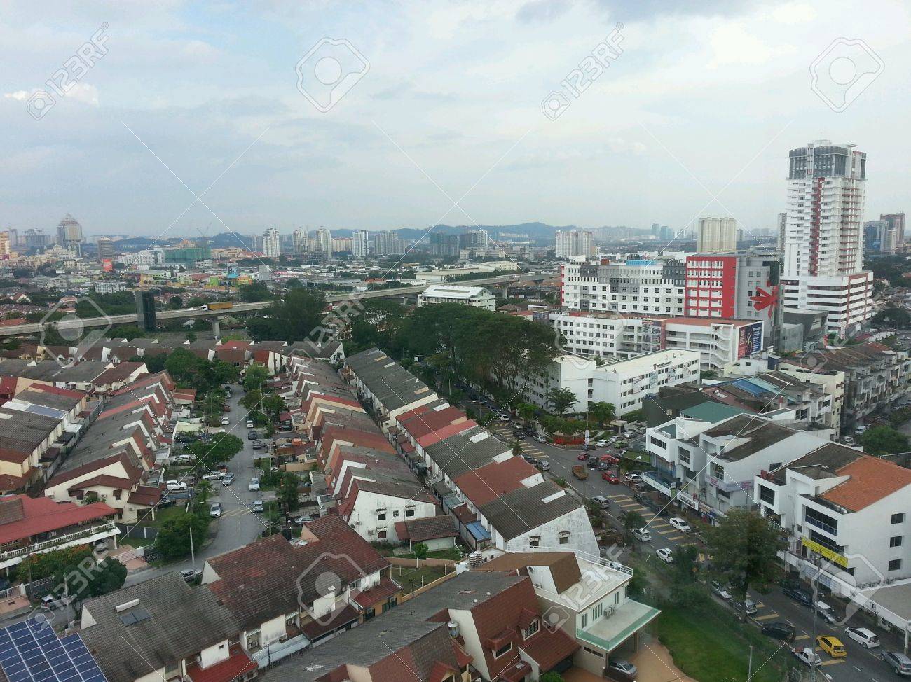 Urban City Of Subang Jaya Malaysia Stock Photo, Picture And 