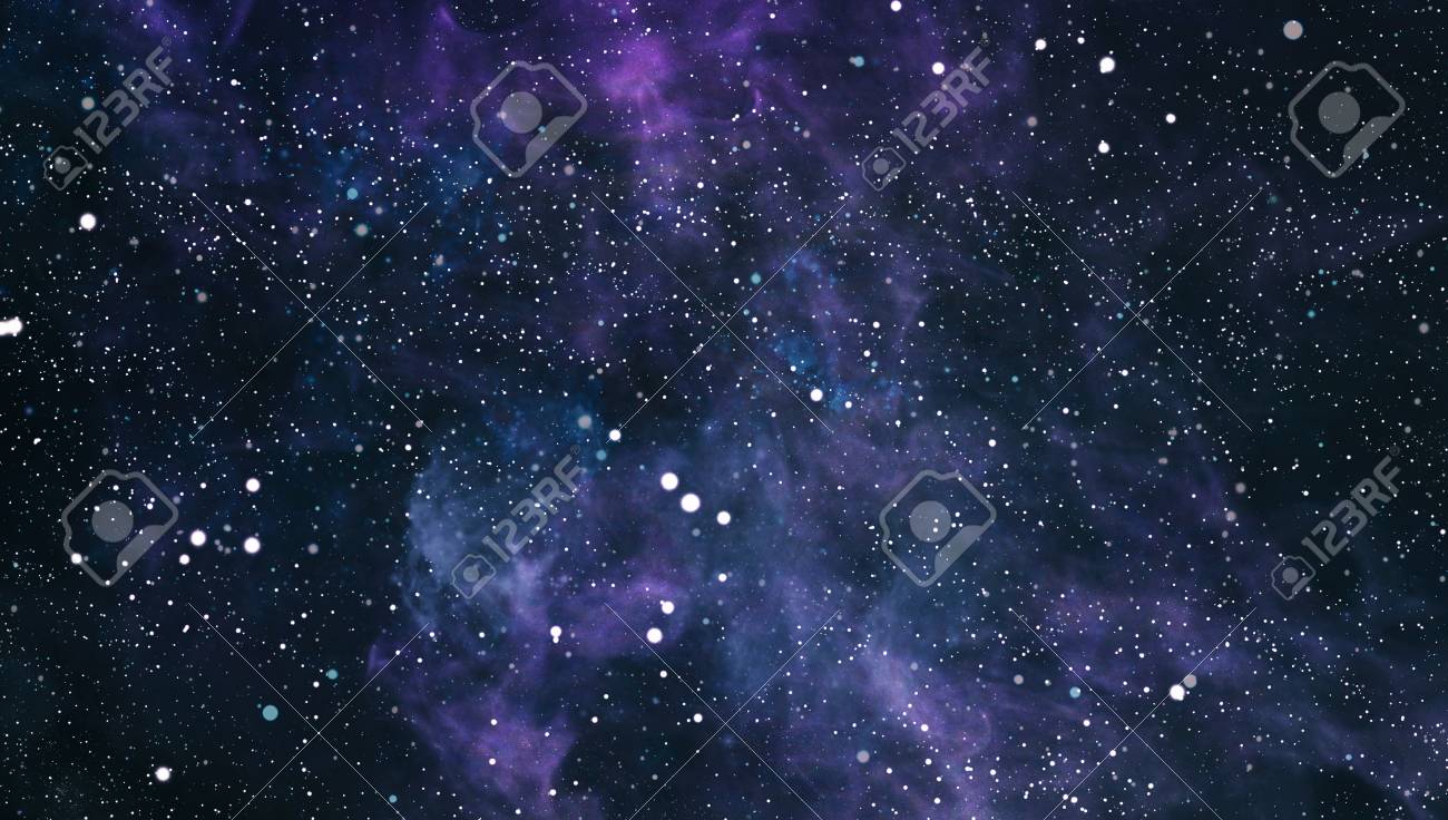 colorful starry night sky outer space background ロイヤリティー
