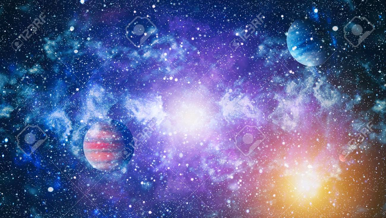 High Quality Space Background Bluebird Galaxy Stock Photo High Quality Space Background Bluebird Galaxy Stock Photo