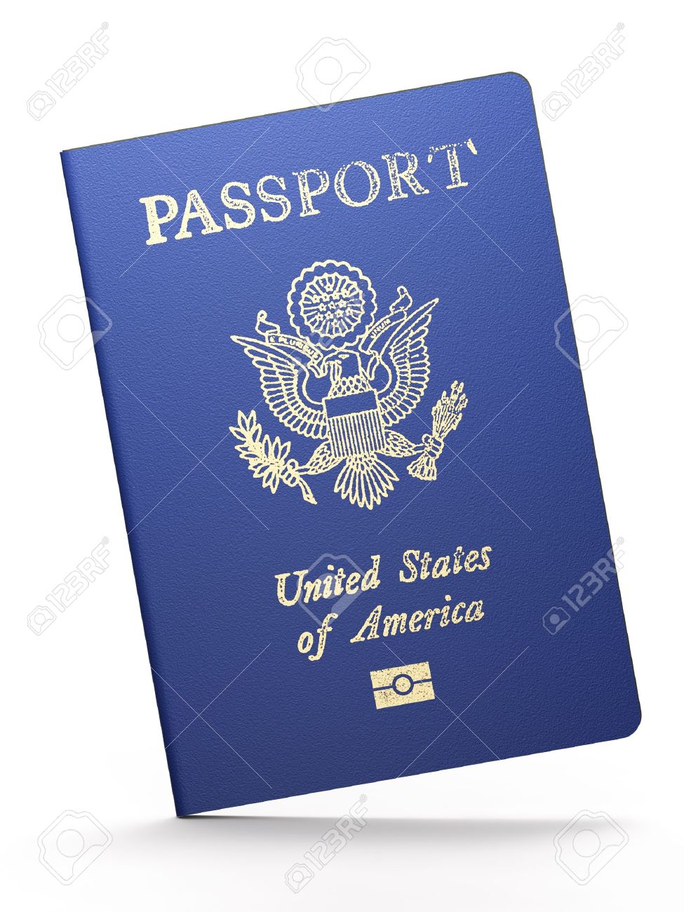 American Passport On White Background Stock Photo Picture And Royalty Free Image Image 10546929