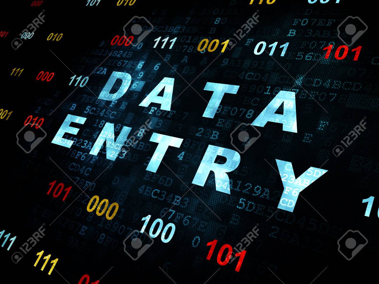 information concept pixelated blue