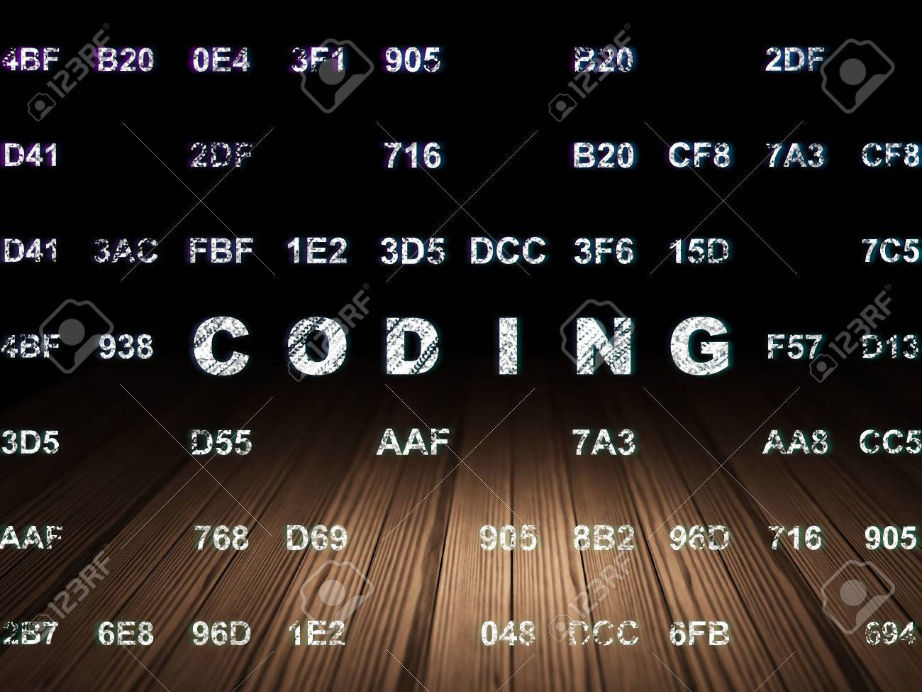 Concepto De Programación: Texto Que Brilla Intensamente Codificación ... Concepto De Programación: Texto Que Brilla Intensamente Codificación ...