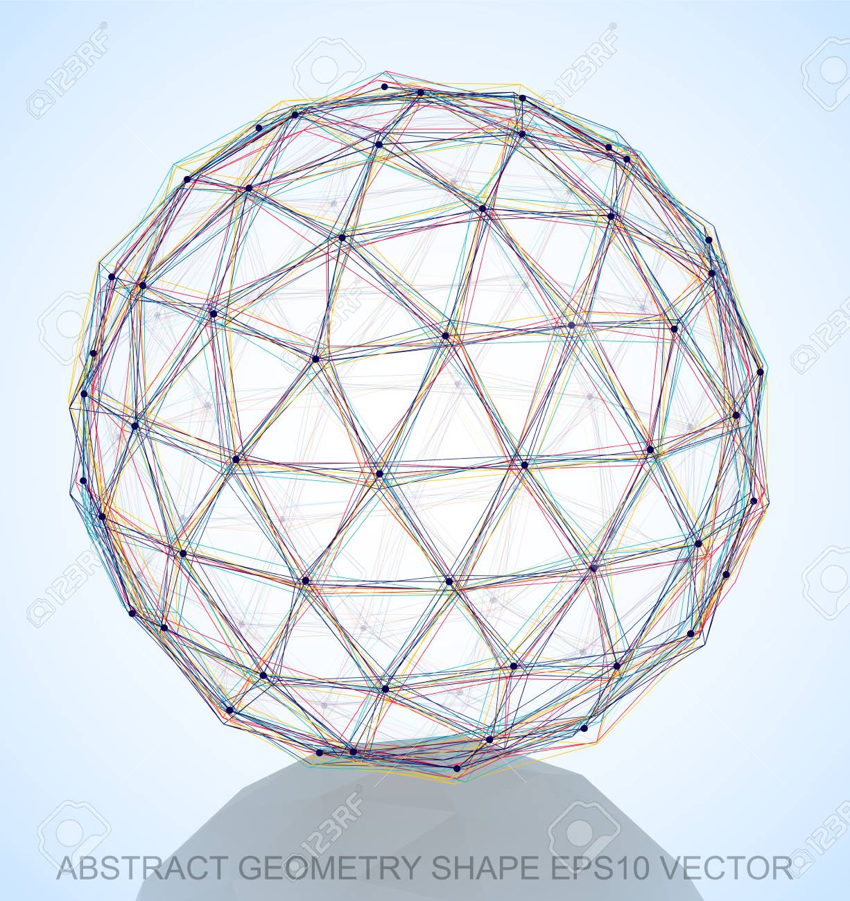抽象的幾何学形状 多色スケッチ反射球 手には 3 D ポリゴンの球が描画されます 10 Eps はベクトル イラストです のイラスト素材 ベクタ Image 抽象的幾何学形状 多色スケッチ反射球 手には 3 D ポリゴンの球が描画されます 10 Eps はベクトル イラストです のイラスト素材 ベクタ Image