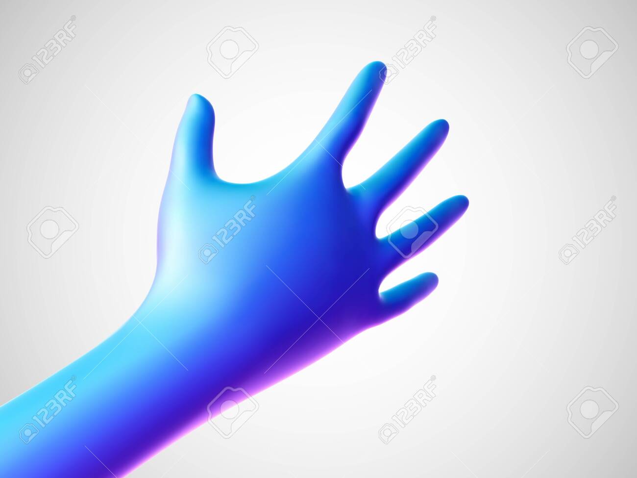 3D blue hand offering for handshake on white background. Concept of financial support, teamwork and business partnership. Vector illustration of shaking human hand. - 145938104 3D blue hand offering for handshake on white background. Concept of financial support, teamwork and business partnership. Vector illustration of shaking human hand. - 145938104