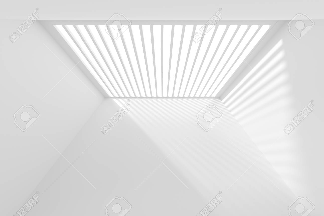 abstract architecture wallpaper white modern background 3d stock