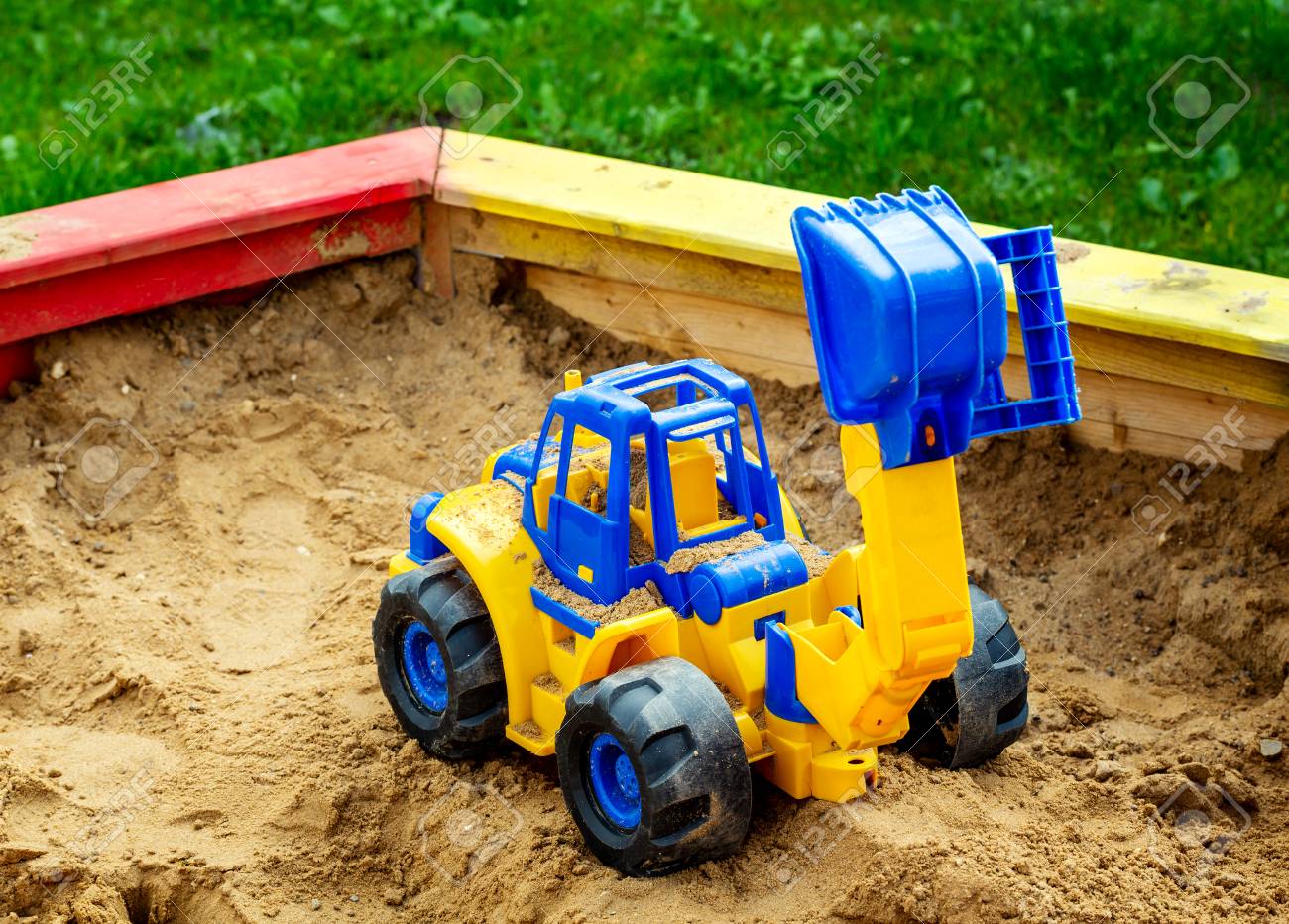 tractor sandbox