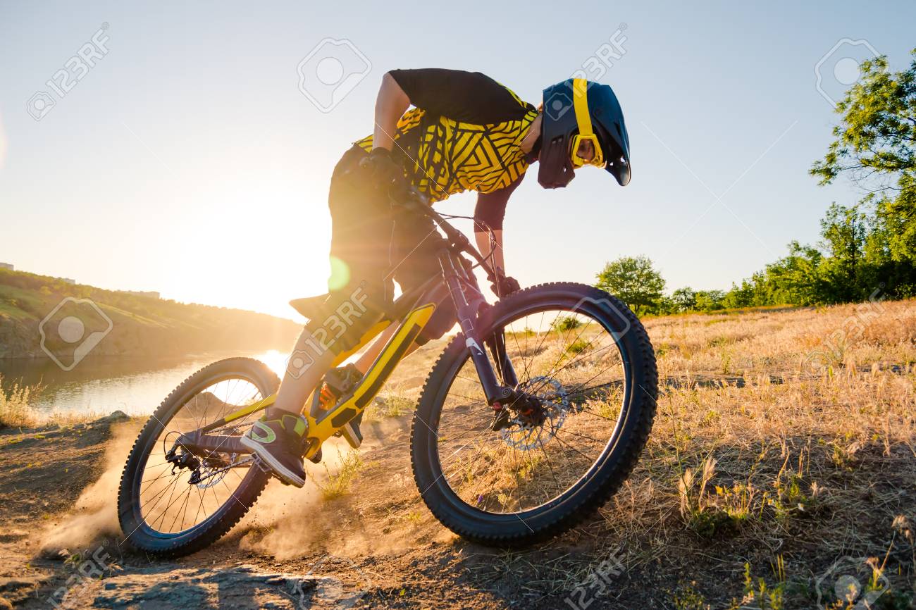 extreme downhill mountain bike
