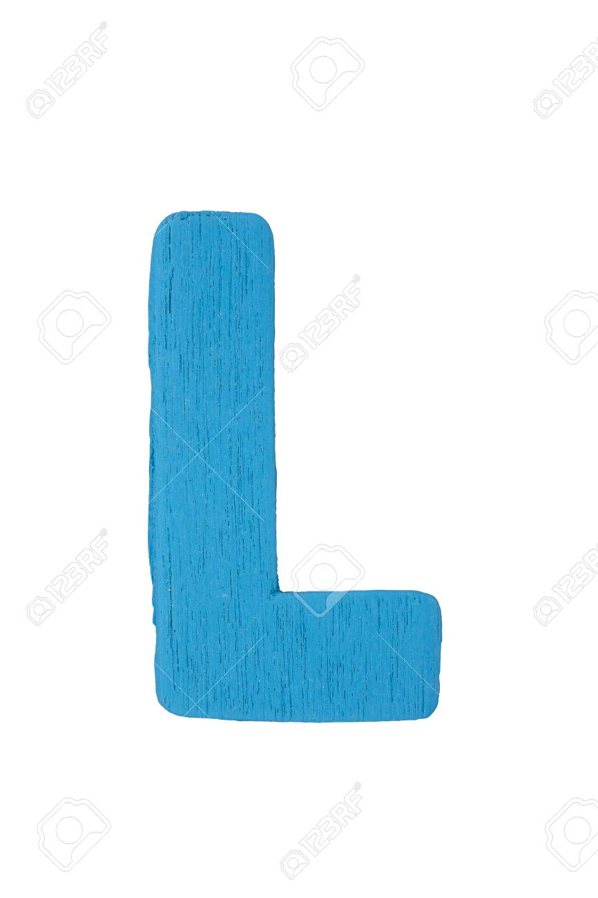 Blauer Holzerner Buchstabe L Lokalisiert Auf Weissem Hintergrund Mit Beschneidungspfad Lizenzfreie Fotos Bilder Und Stock Fotografie Image 75552151