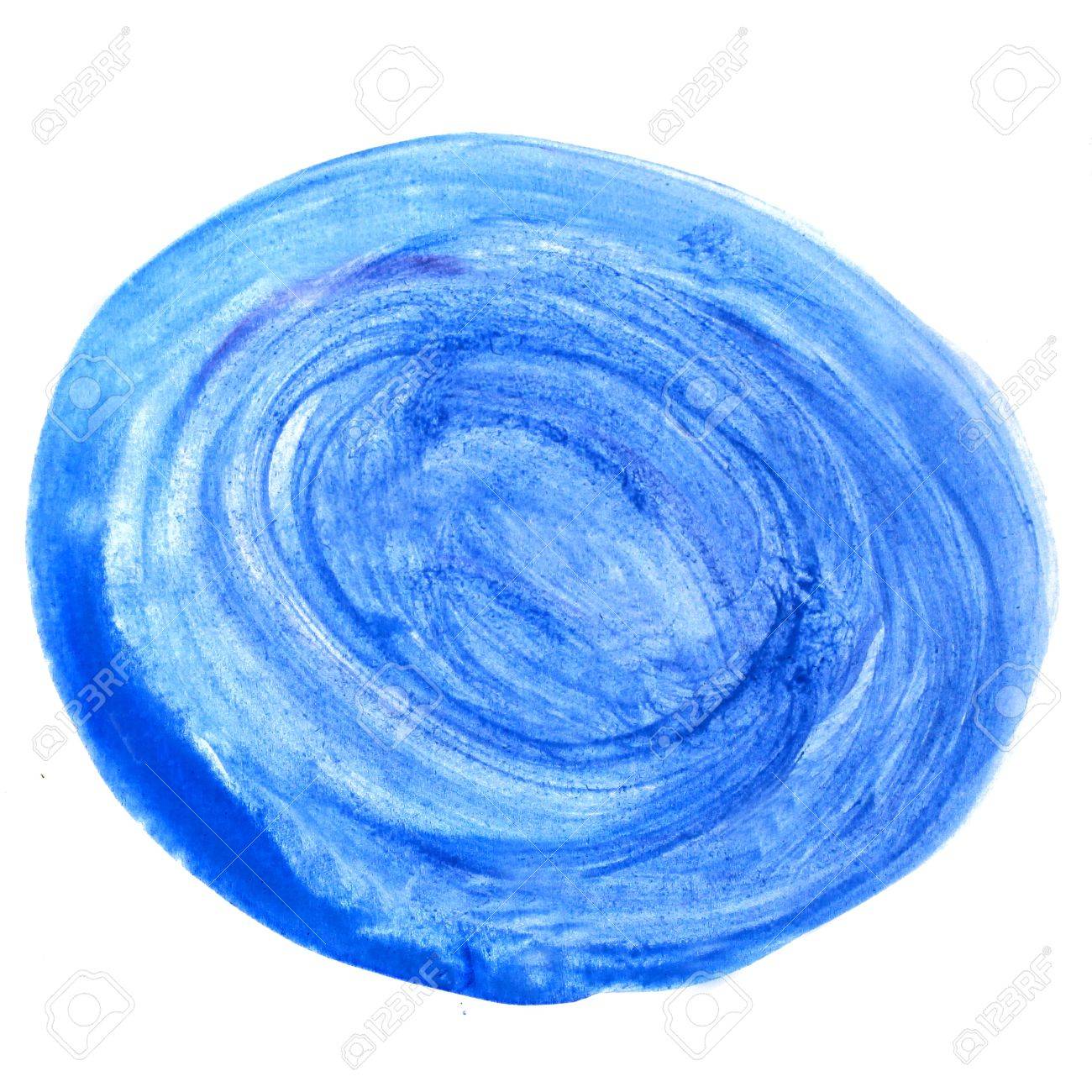 Bleu Aquarelle Peinture Aquarelle Course Cercle Brosse Couleur D Bleu Aquarelle Peinture Aquarelle Course Cercle Brosse Couleur D