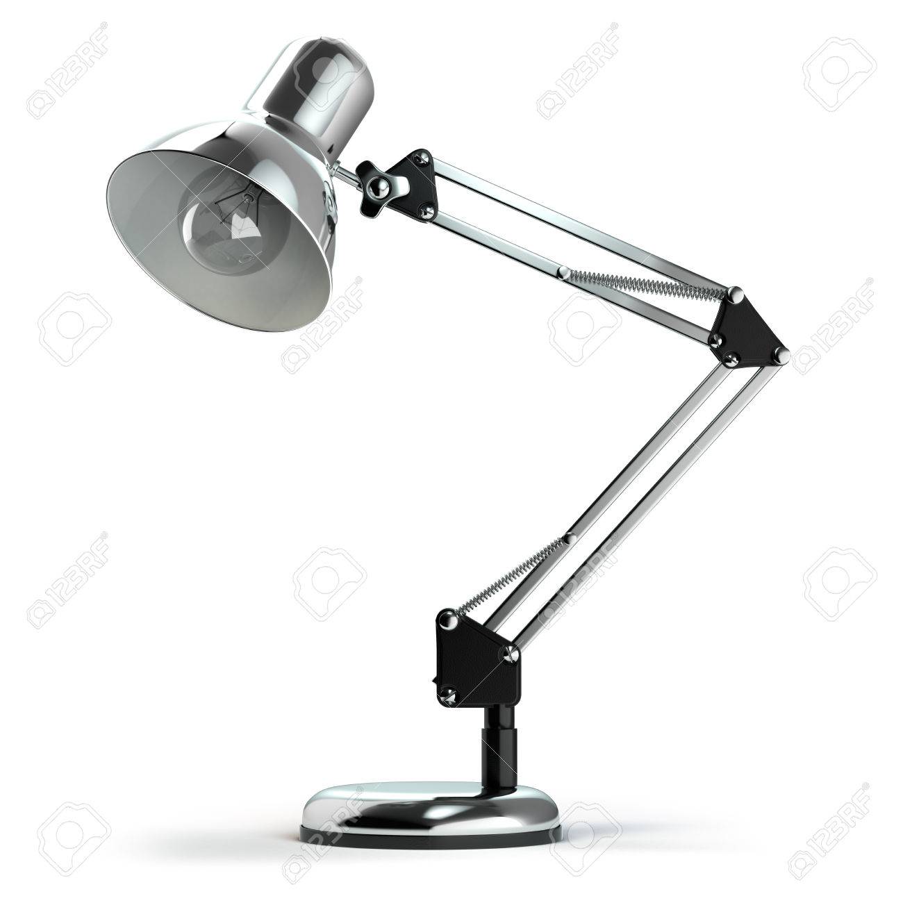 vintage metal desk lamp