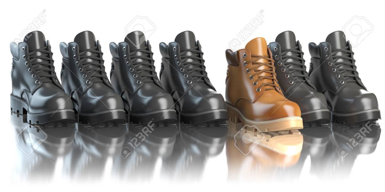 botas fila negras