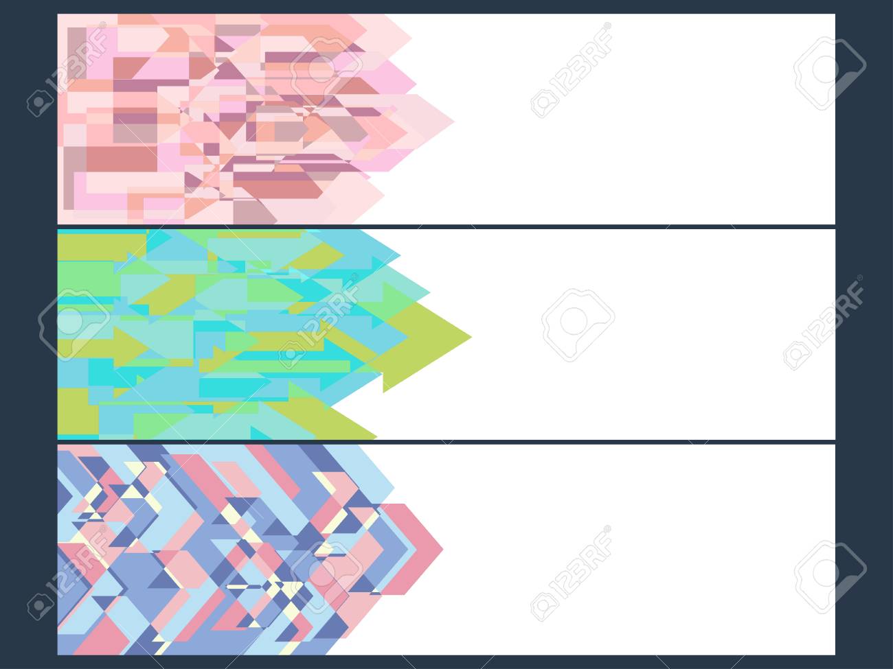 illustration of triangle banner royalty free cliparts vectors and triangle banner