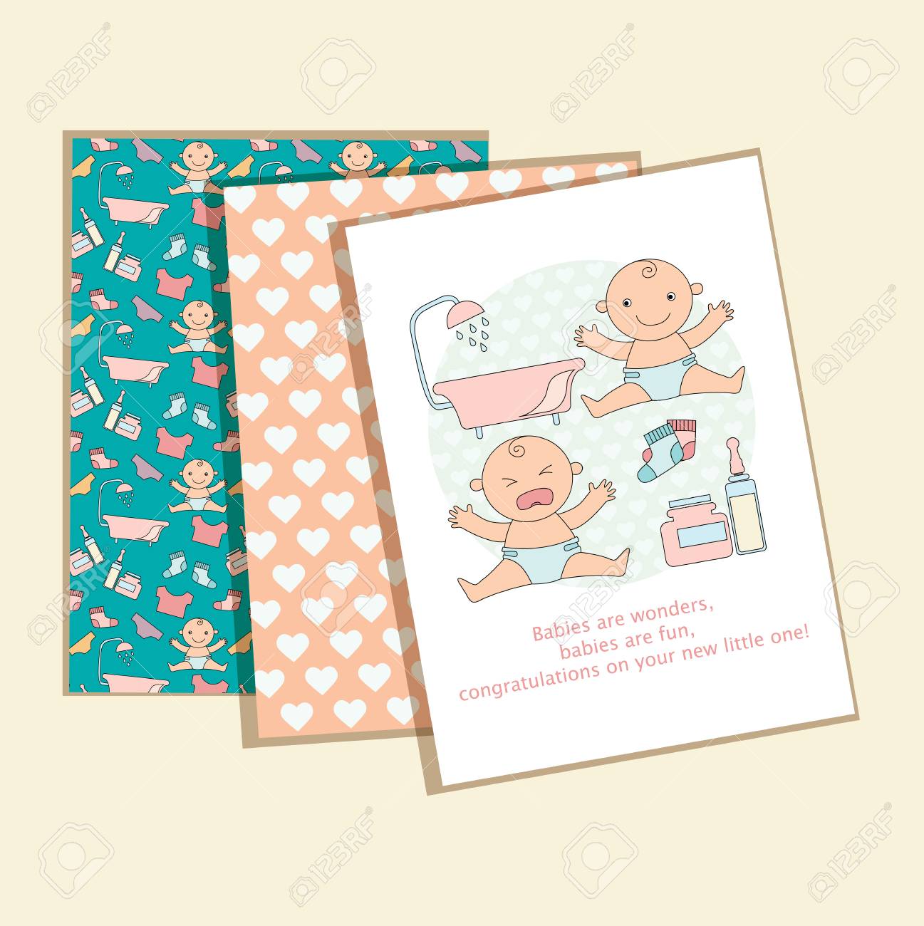 baby congratulations cards royalty free cliparts vectors and stock baby congratulations cards