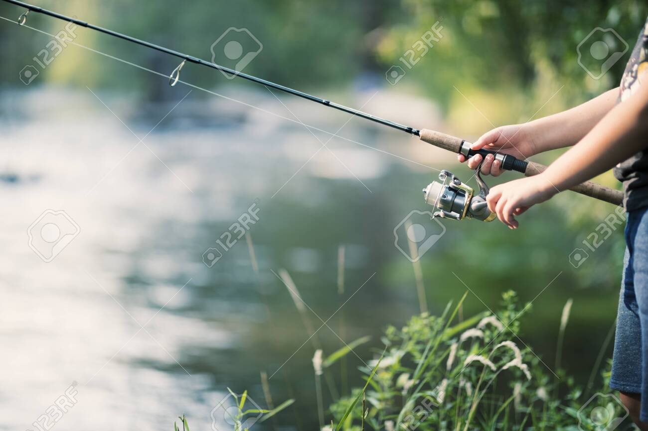 river rod and reel