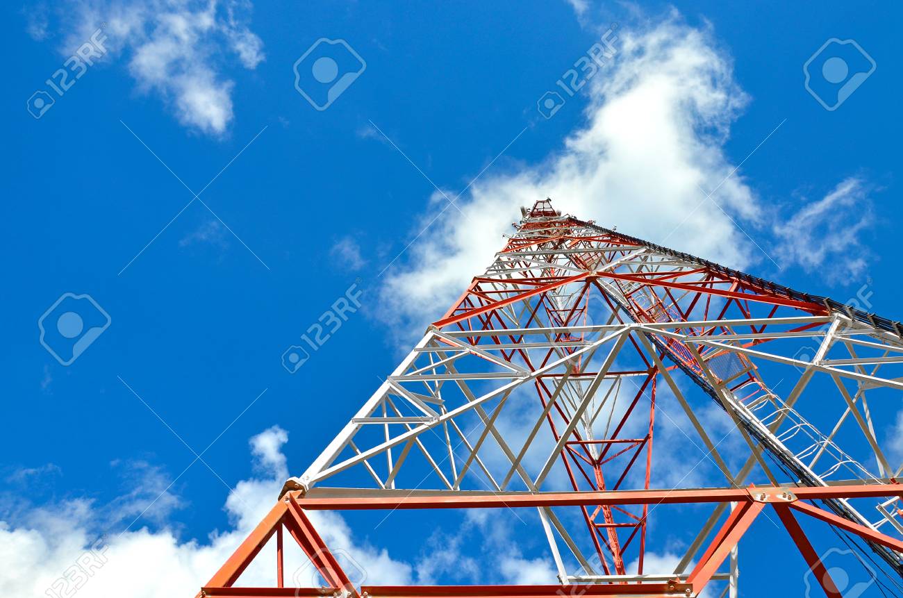 Mobile Phone Cellular Telecommunication Radio Tv Antenna Tower