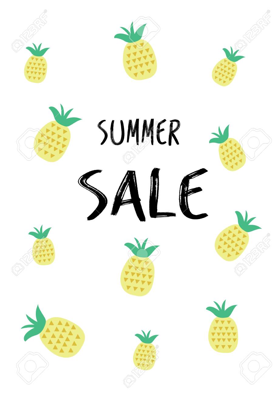 summer sale text poster summer sale sign summer sale vector