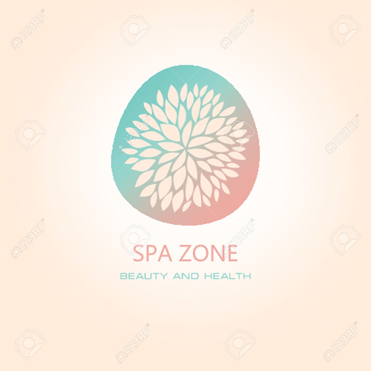Woman S Spa Salon Logo Sign Abstract Design Concept For Beauty Royalty Free Cliparts Vectors And Stock Illustration Image