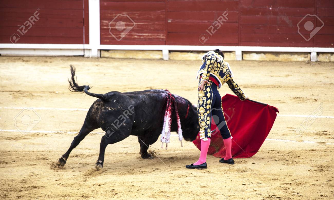 Spanish Bullfight The Enraged Bull Attacks The Bullfighter Spain Monumental Corrida De Toros Stock Photo Picture And Royalty Free Image Image Spanish Bullfight The Enraged Bull Attacks The Bullfighter Spain Monumental Corrida De Toros Stock Photo Picture And Royalty Free Image Image