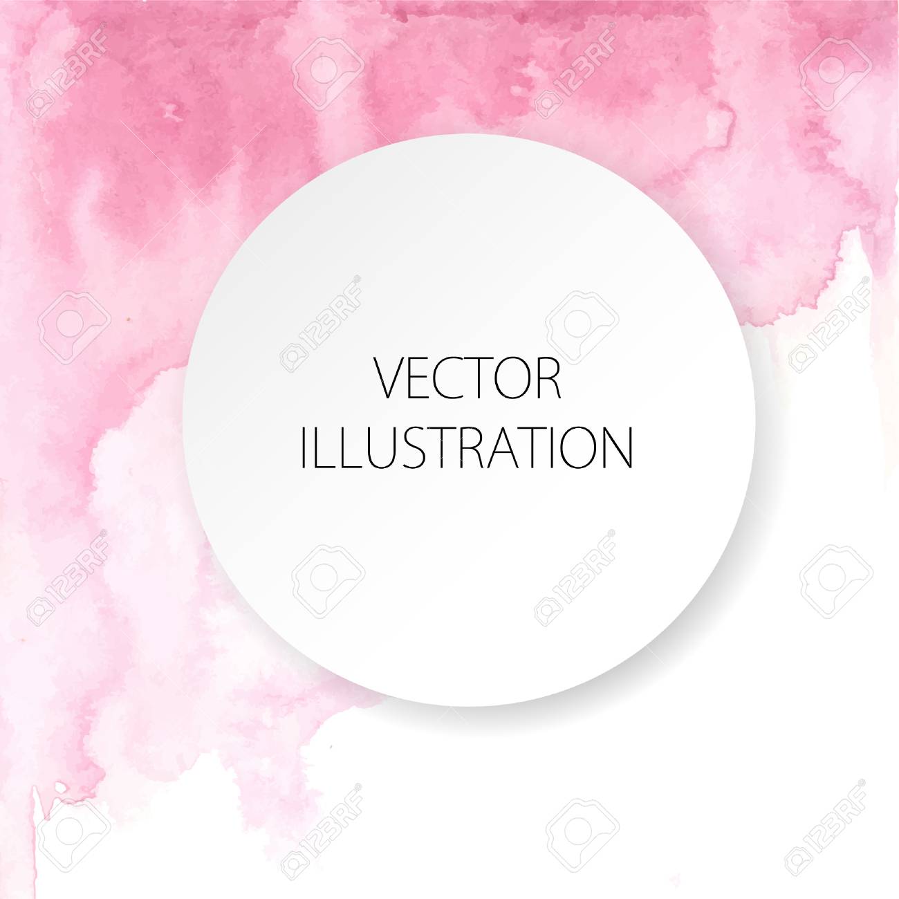 Hand Drawn Ombre Texture Watercolor Painted Light Pink Background