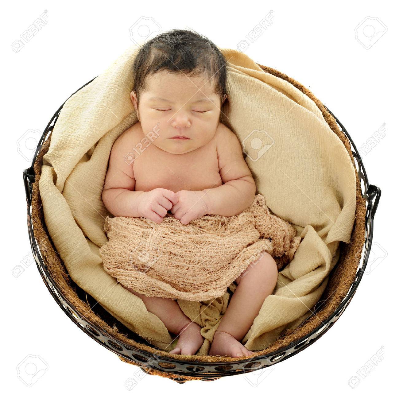 newborn sleeping basket
