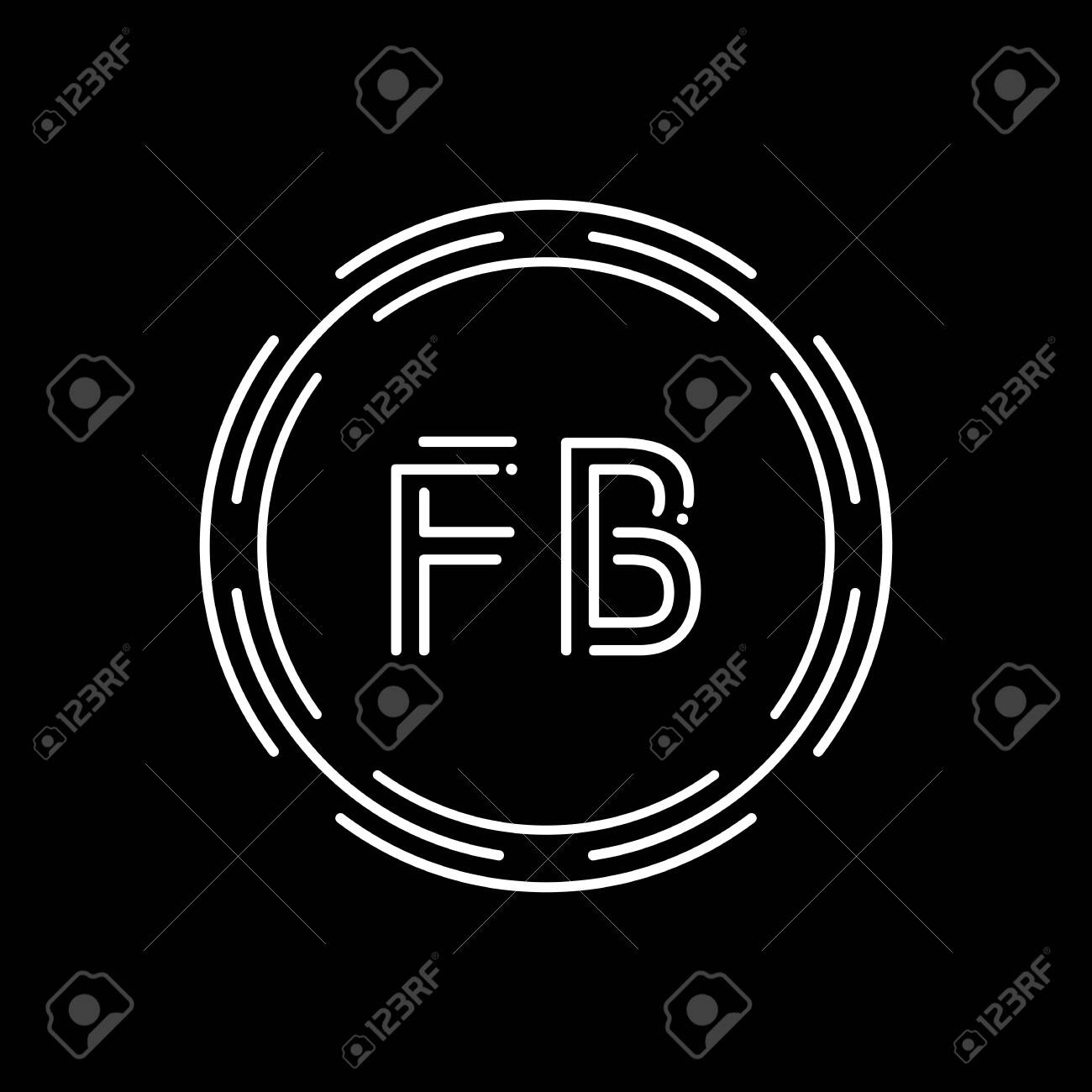 Initial Letter Fb Logo Design Vector Template Creative Linked Alphabetical Fb Logo Vector Lizenzfrei Nutzbare Vektorgrafiken Clip Arts Illustrationen Image 145024691