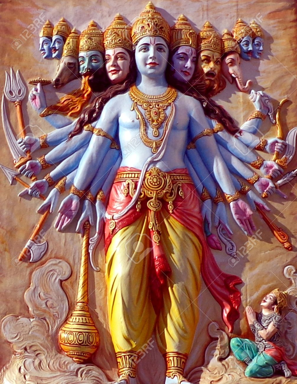 krishna is considered the supreme deity worshipped across many