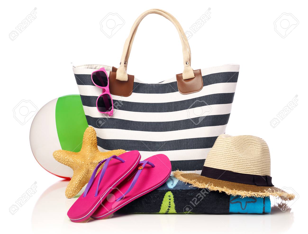 beach bag accessories