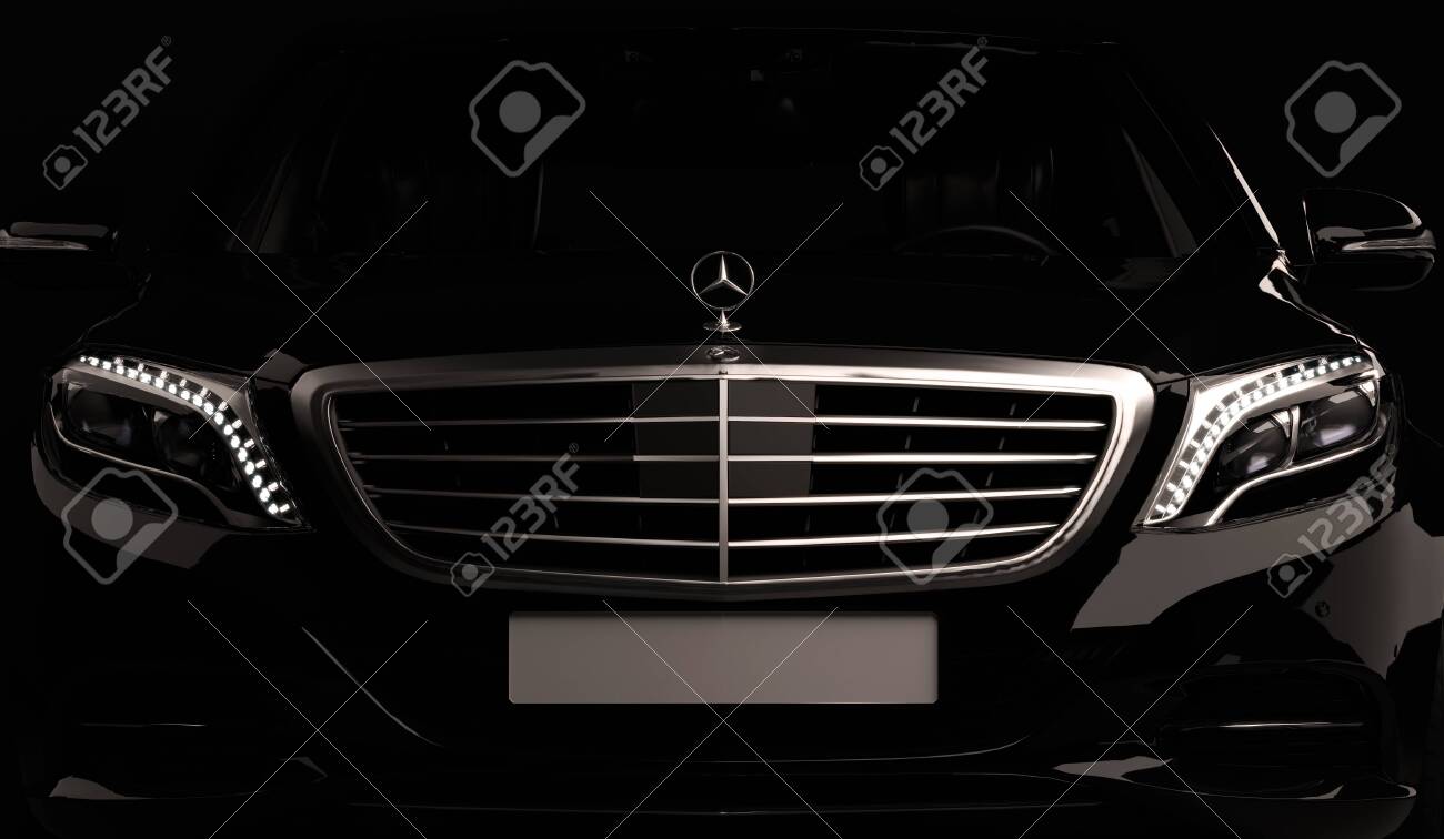 Almaty Kazakhstan Juli 16 2019 Mercedes Benz S Class S500