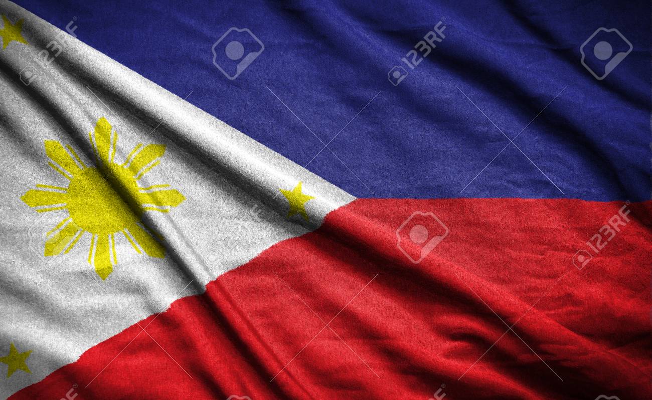 フィリピンの国旗 の写真素材 画像素材 Image