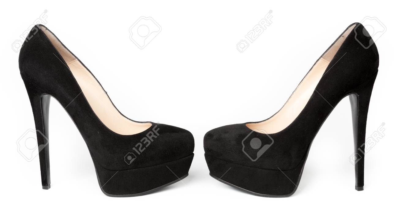 Zapatillas negras tacon Clearance