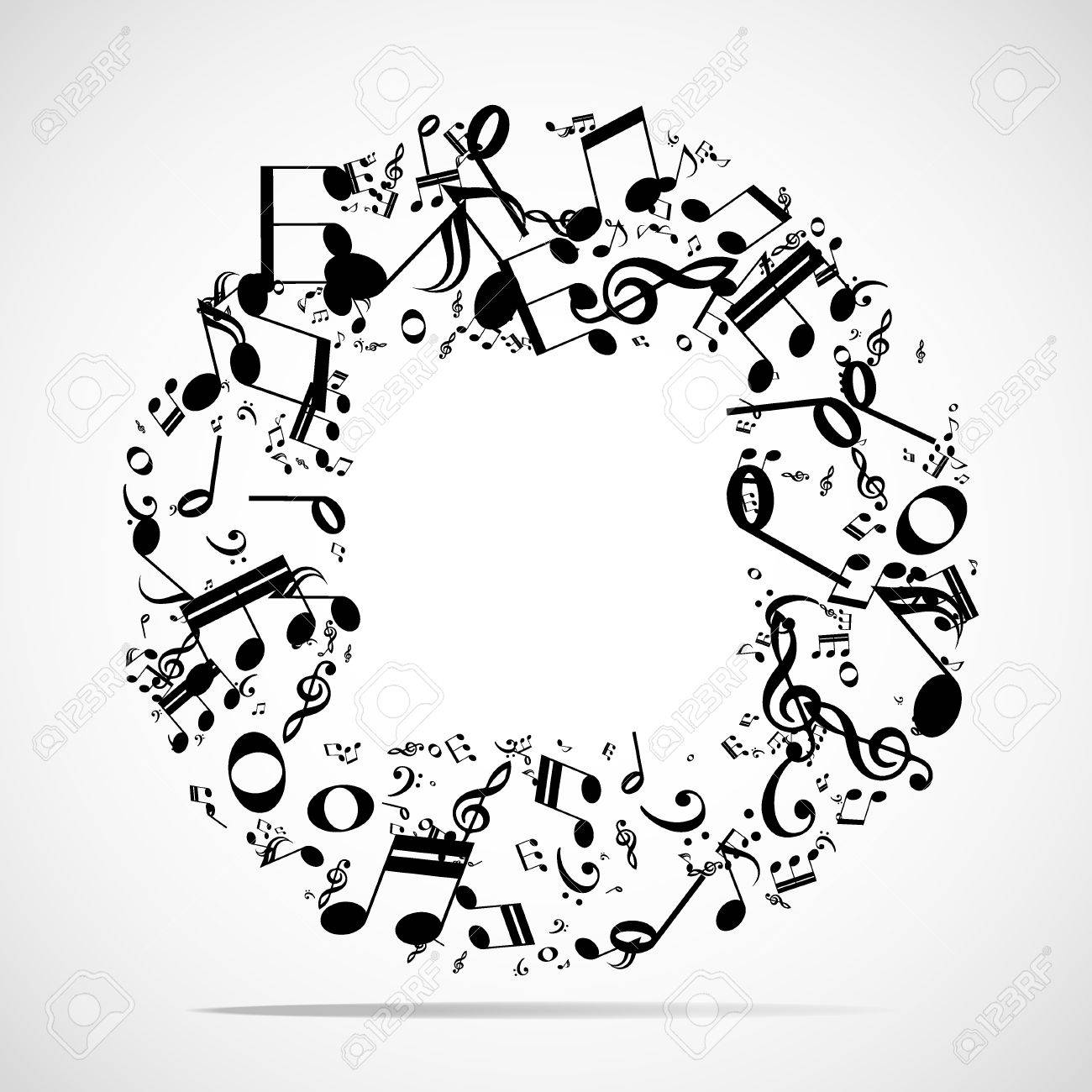 音楽の和音の背景イラストを抽象化します のイラスト素材 ベクタ Image