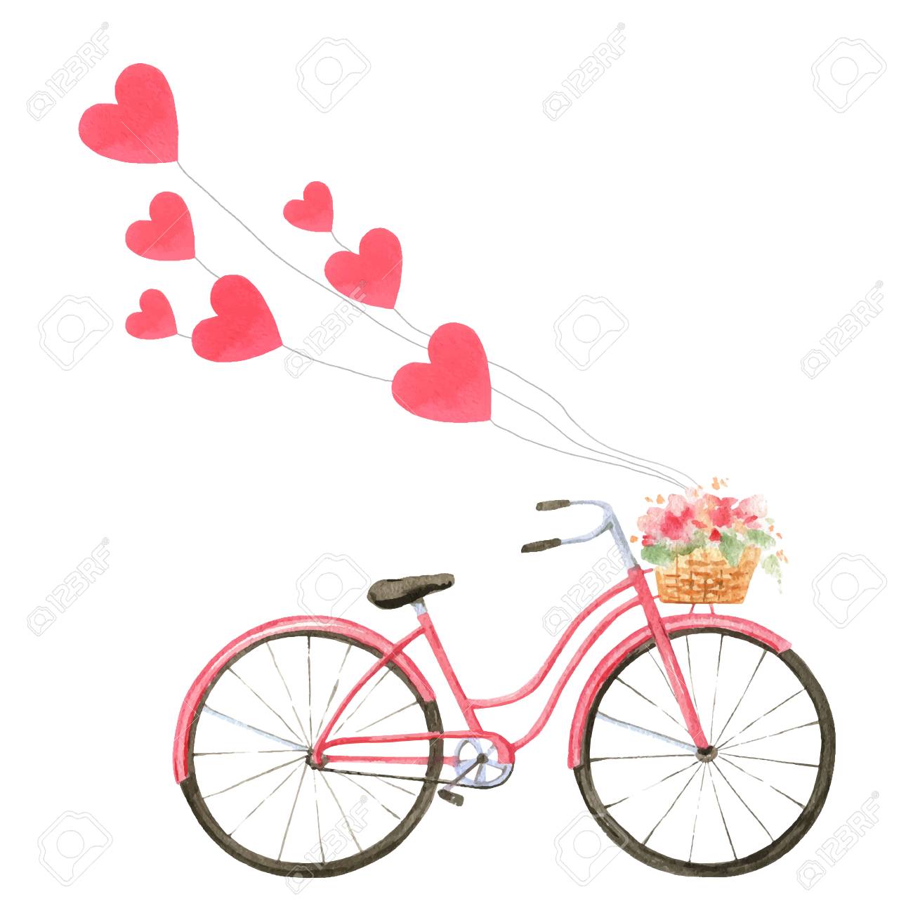 Hearts Bicycle Cards