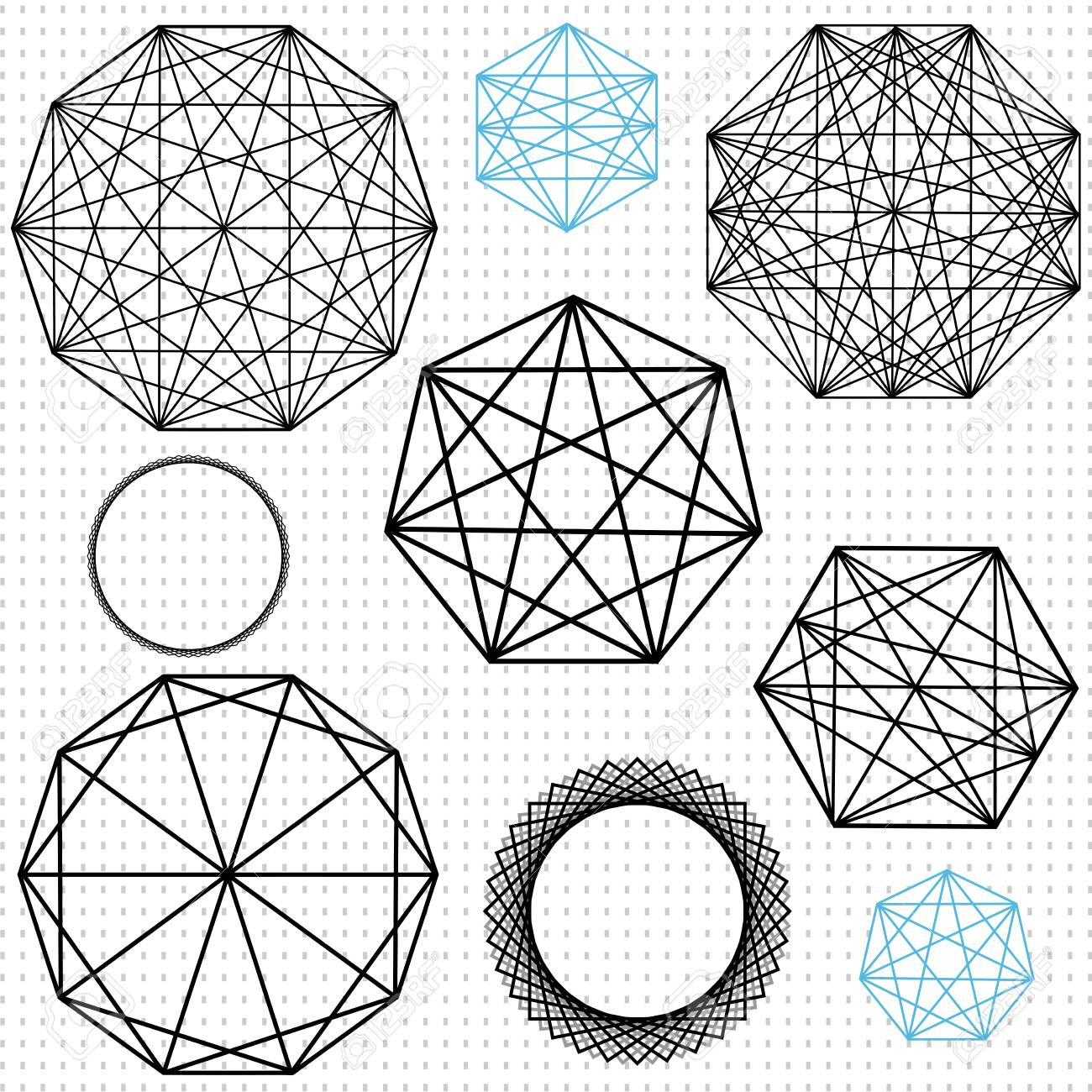 Complec 多角形デザインのイラスト素材 ベクタ Image Complec 多角形デザインのイラスト素材 ベクタ Image