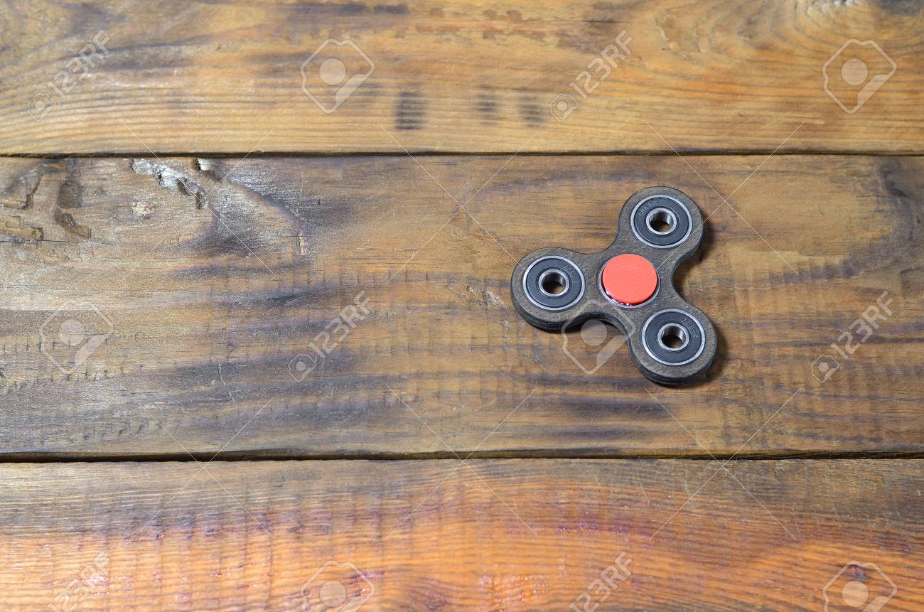 brown fidget spinner