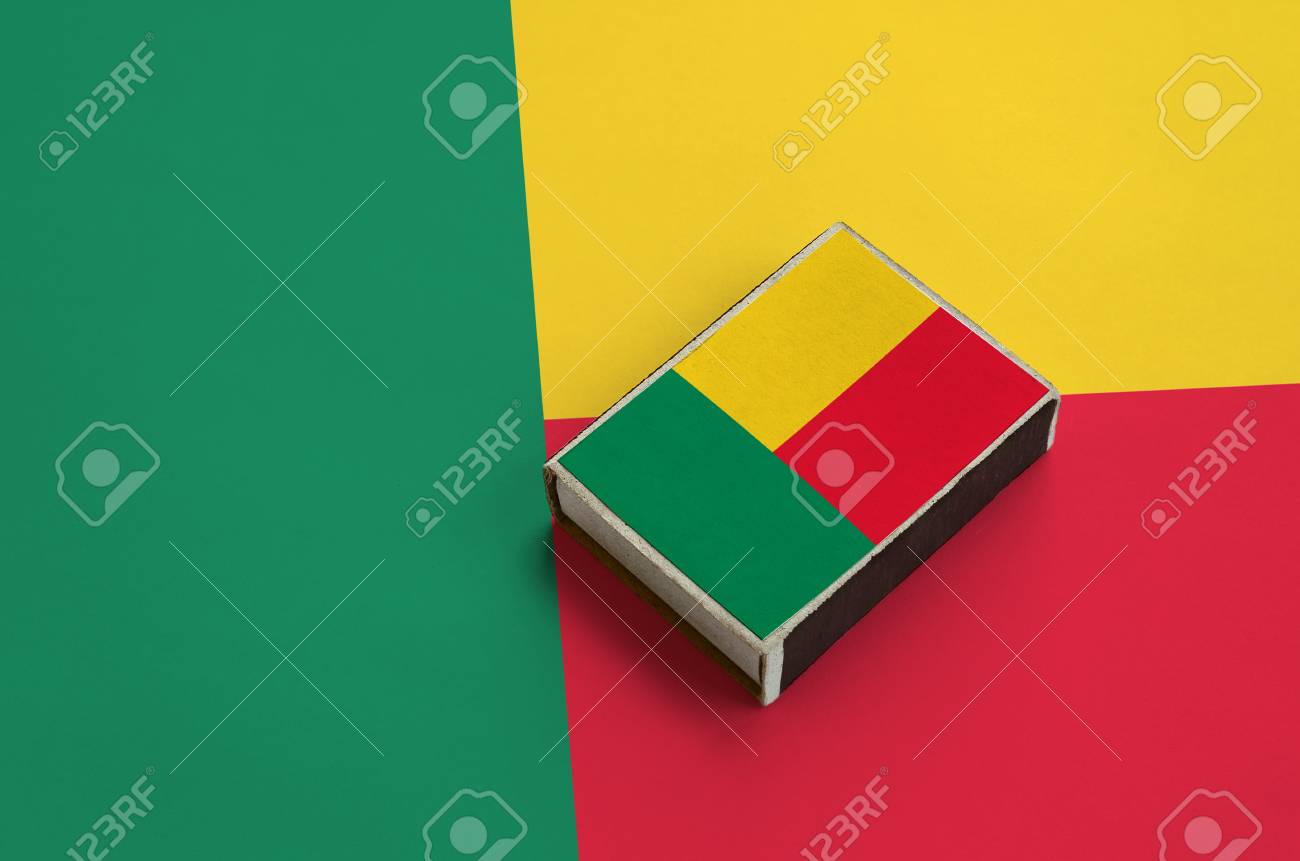 benin flag is pictured