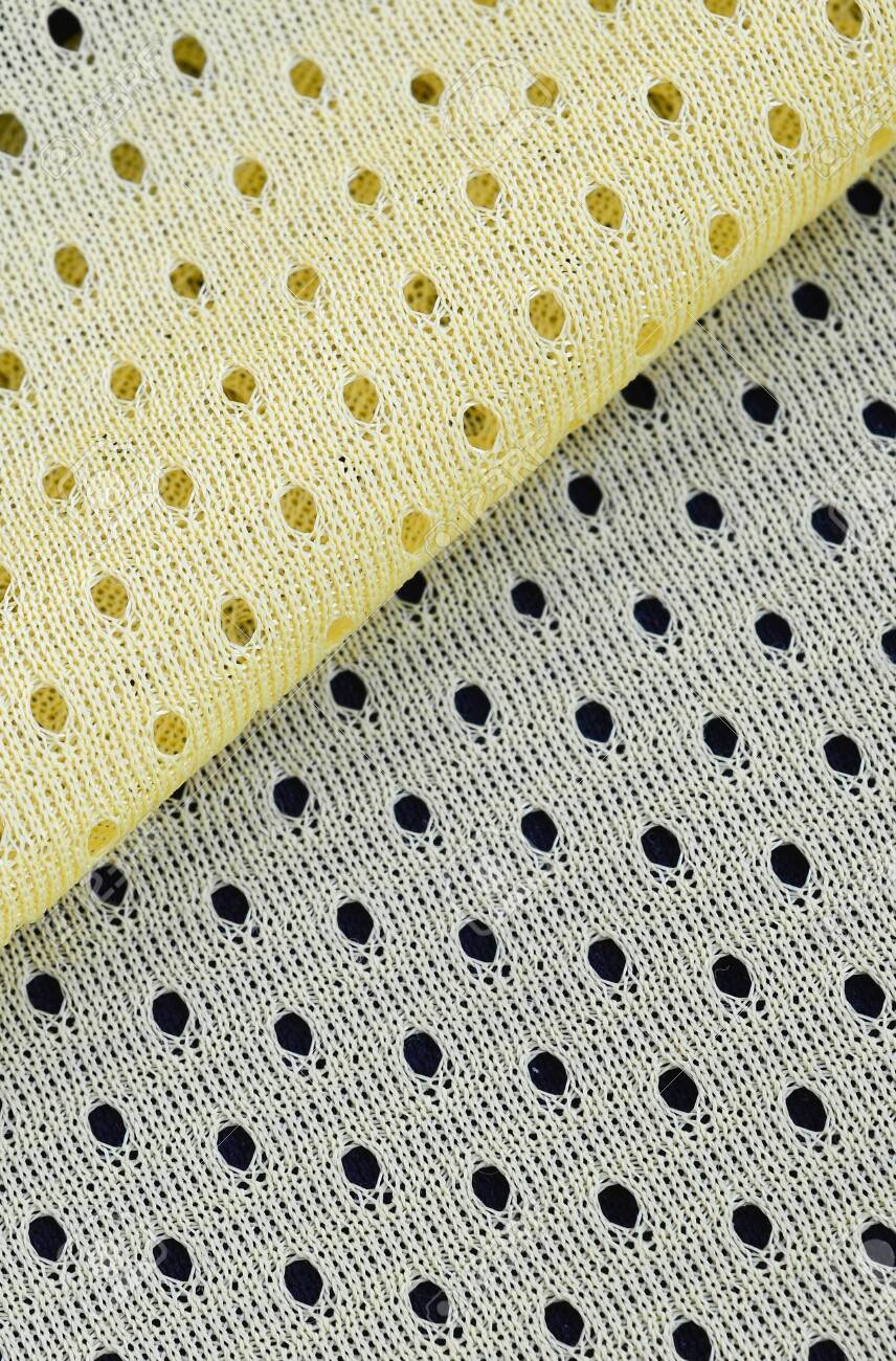 Jersey material with holes Clearance