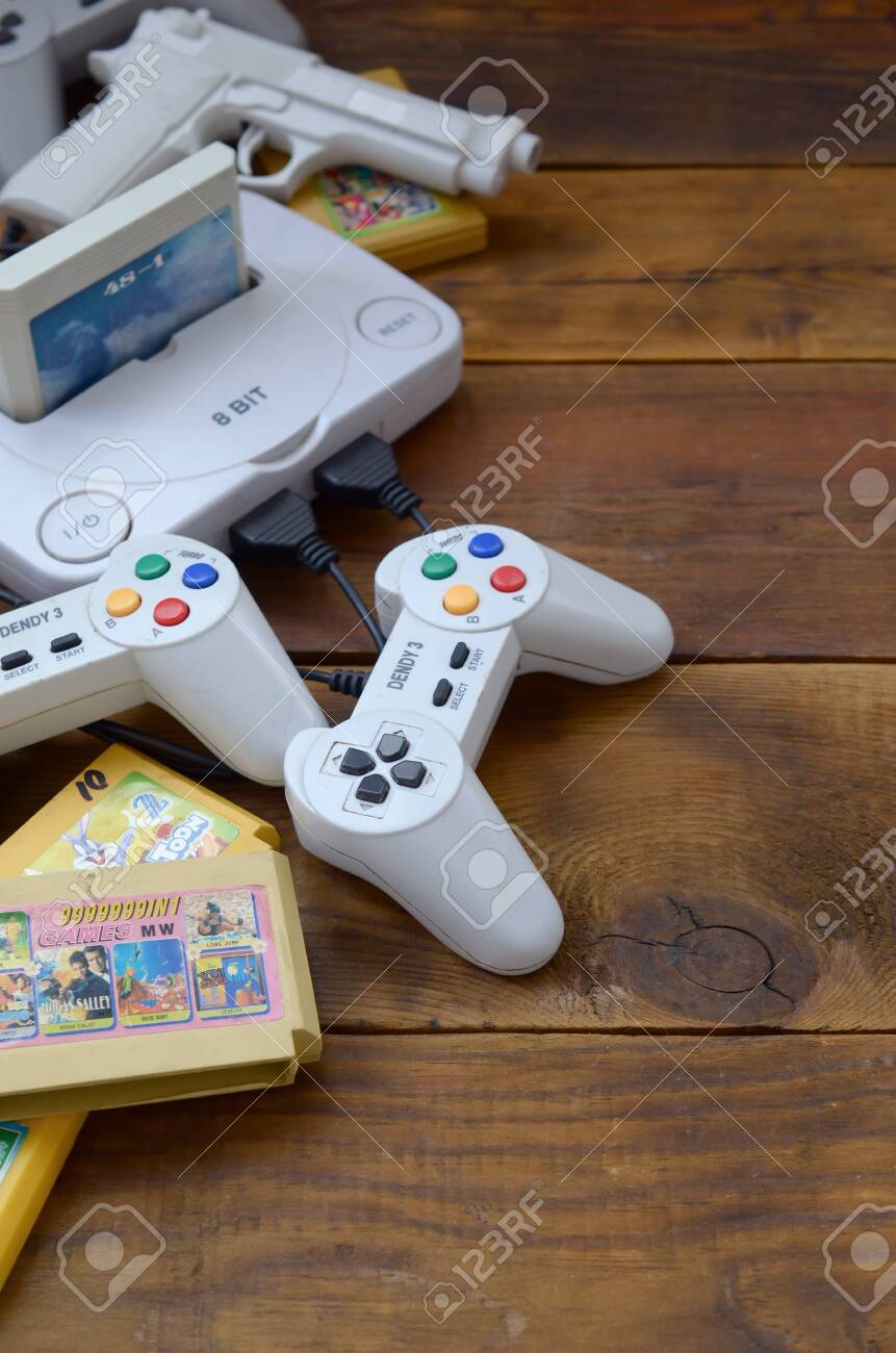 8 bit video game console