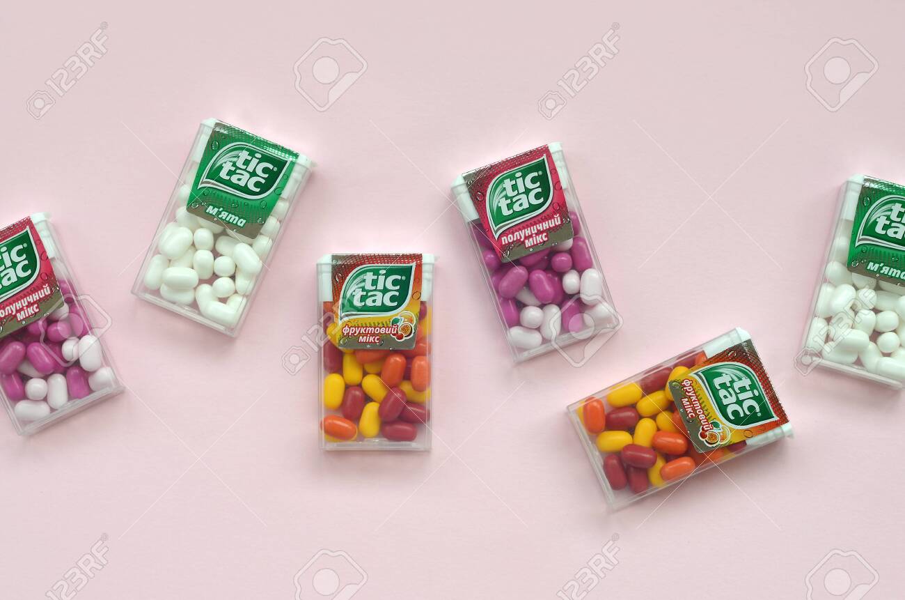 Kharkov Ukraine October 26 19 Many Tic Tac Candy Packages Stock Photo Picture And Royalty Free Image Image