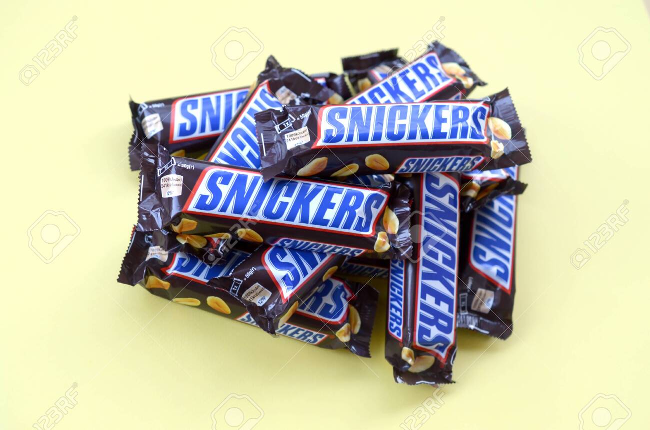 yellow snickers