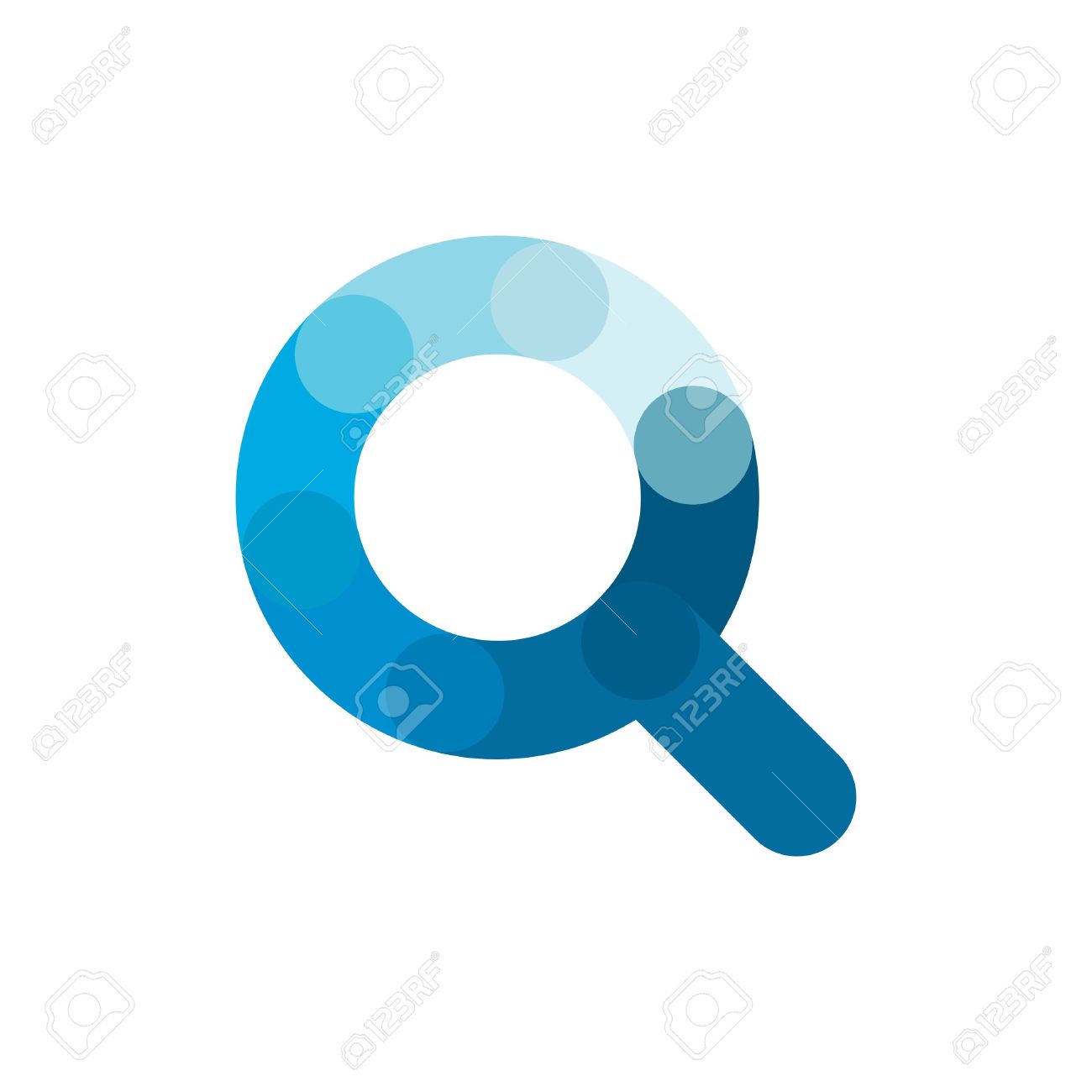 検索のロゴ ベクトル テンプレート の写真素材 画像素材 Image