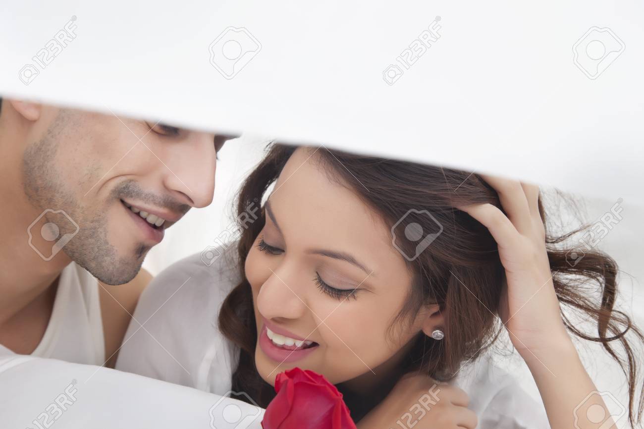 Romancing couple images