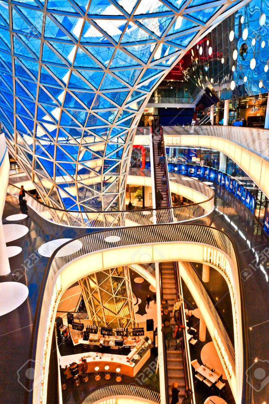 Modern Architecture Germany frankfurt, germany - august 21: modern architecture in the new Modern Architecture Germany frankfurt, germany - august 21: modern architecture in the new