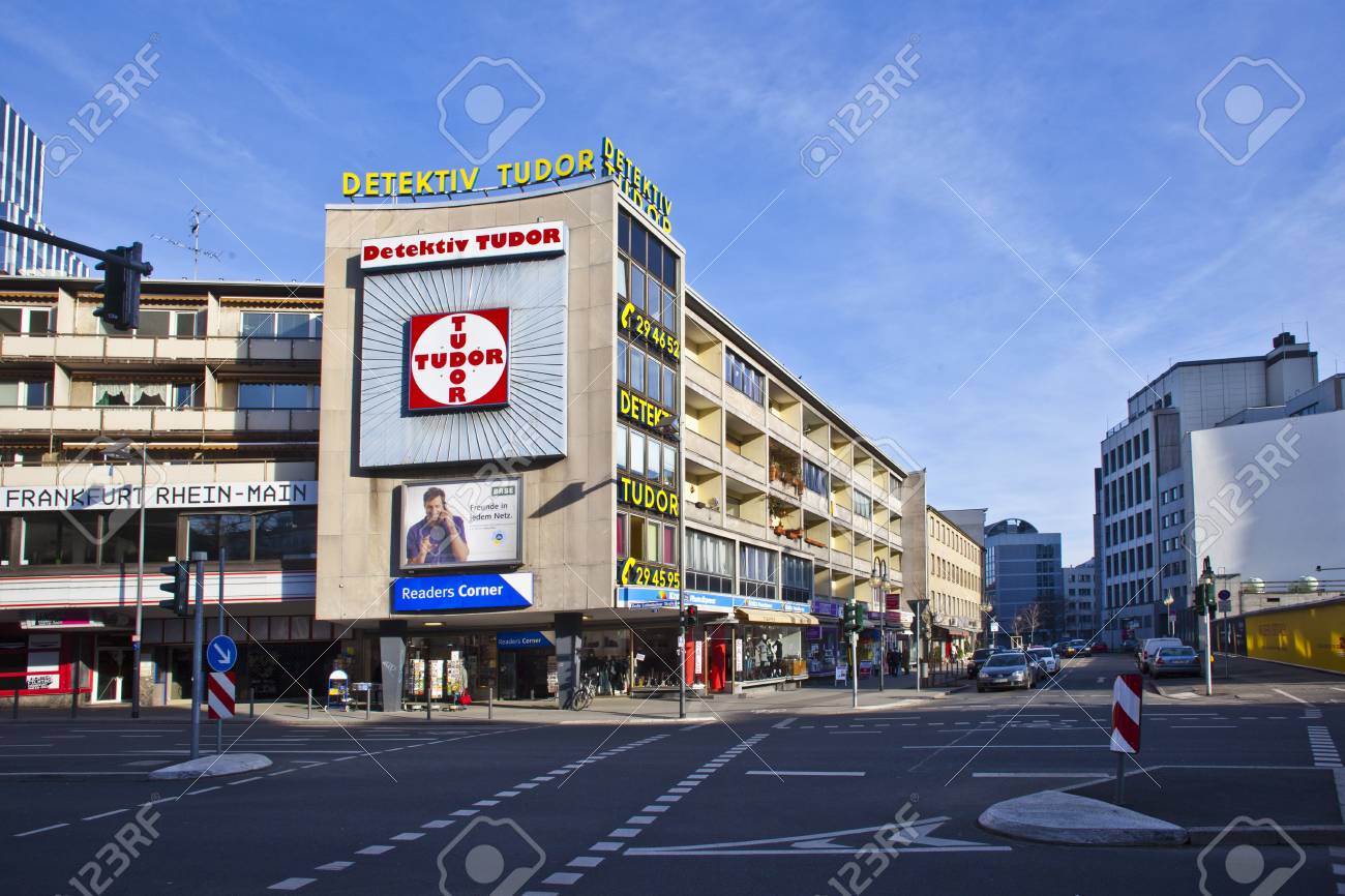 Frankfurt Germany February 2 Urban View On February 2 2011